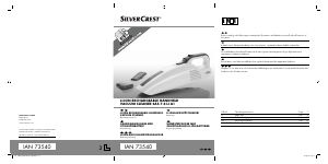 Käyttöohje SilverCrest IAN 73540 Käsipölynimuri