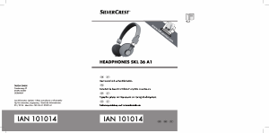 Εγχειρίδιο SilverCrest IAN 101014 Ακουστικά