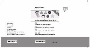 Instrukcja SilverCrest IAN 101413 Słuchawki