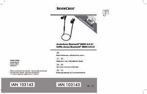 Manual de uso SilverCrest IAN 103143 Auriculares