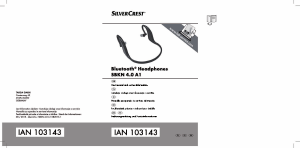 Instrukcja SilverCrest IAN 103143 Słuchawki