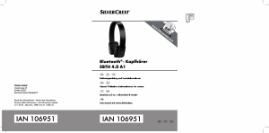 Manuale SilverCrest IAN 106951 Cuffie