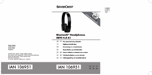 Handleiding SilverCrest IAN 106951 Koptelefoon