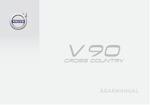 Bruksanvisning Volvo V90 Cross Country (2017)