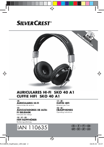 Manual SilverCrest IAN 110635 Auscultador