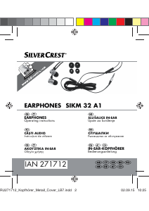 Manual SilverCrest IAN 271712 Căşti