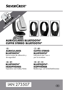 Manual de uso SilverCrest IAN 273507 Auriculares