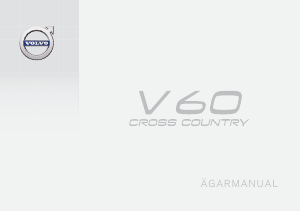 Bruksanvisning Volvo V60 Cross Country (2018)