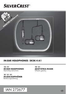 Εγχειρίδιο SilverCrest IAN 273677 Ακουστικά