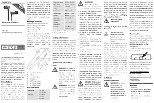 Manual SilverCrest IAN 279329 Căşti