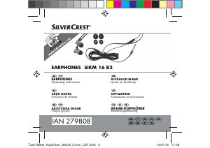 Priručnik SilverCrest IAN 279808 Slušalica