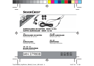 Manuale SilverCrest IAN 279808 Cuffie