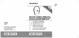 Manual de uso SilverCrest IAN 281912 Auriculares