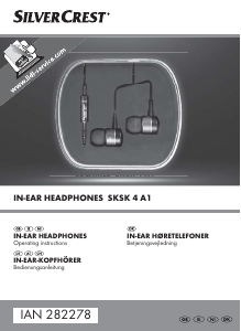 Brugsanvisning SilverCrest IAN 282278 Hovedtelefon