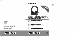 Manual SilverCrest IAN 288642 Auscultador