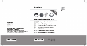 Manual SilverCrest IAN 288648 Căşti