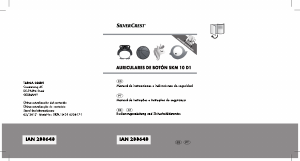 Manual SilverCrest IAN 288648 Auscultador