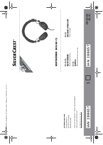 Manuale SilverCrest IAN 288657 Cuffie