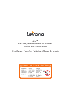 Handleiding Levana Alix Babyfoon