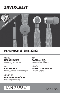 Manual SilverCrest IAN 289841 Headphone