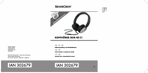 Mode d’emploi SilverCrest IAN 302679 Casque