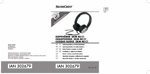 Manual SilverCrest IAN 302679 Auscultador