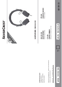 Manuale SilverCrest IAN 303234 Cuffie