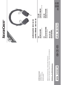 Manual de uso SilverCrest IAN 303234 Auriculares