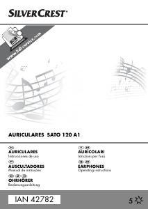 Manual de uso SilverCrest IAN 42782 Auriculares