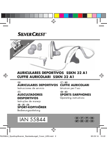 Manual SilverCrest IAN 55844 Auscultador