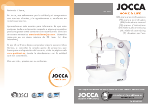 Manual Jocca 6642 Sewing Machine