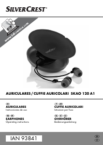 Manual de uso SilverCrest IAN 93841 Auriculares