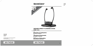 Brugsanvisning SilverCrest IAN 94260 Hovedtelefon