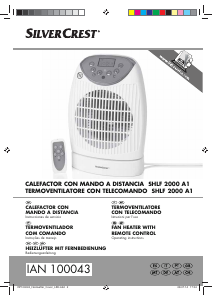 Manual de uso SilverCrest IAN 100043 Calefactor