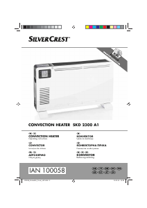 Εγχειρίδιο SilverCrest IAN 100058 Θερμάστρα
