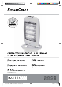 Manual de uso SilverCrest IAN 114883 Calefactor