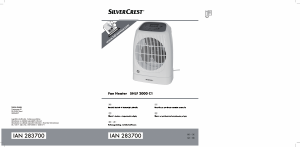 Használati útmutató SilverCrest IAN 283700 Hősugárzó