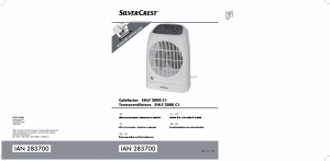 Manual de uso SilverCrest IAN 283700 Calefactor