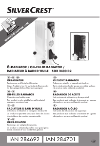 Manual de uso SilverCrest IAN 284701 Calefactor