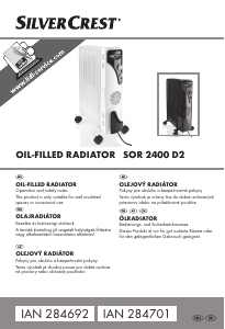 Használati útmutató SilverCrest IAN 284701 Hősugárzó