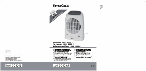 Manual de uso SilverCrest IAN 304245 Calefactor