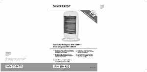 Manual SilverCrest IAN 304452 Aquecedor