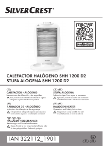 Manual de uso SilverCrest IAN 322112 Calefactor