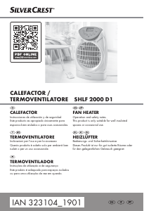 Manual de uso SilverCrest IAN 323104 Calefactor