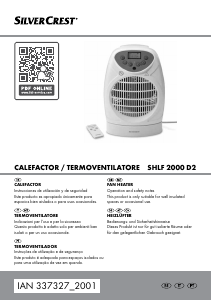 Manual de uso SilverCrest IAN 337327 Calefactor