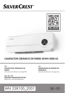 Manual de uso SilverCrest IAN 338100 Calefactor