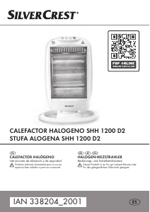 Manual de uso SilverCrest IAN 338204 Calefactor
