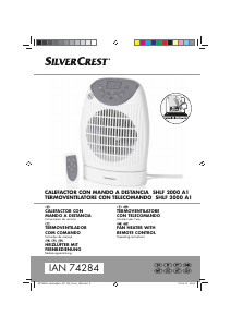 Manual SilverCrest IAN 74284 Aquecedor