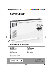 Manuale SilverCrest IAN 74308 Termoventilatore
