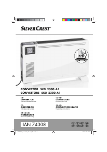 Manual de uso SilverCrest IAN 74308 Calefactor